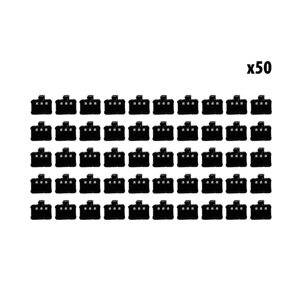 Connecteur SM 3 pins Femelle x50 pcs