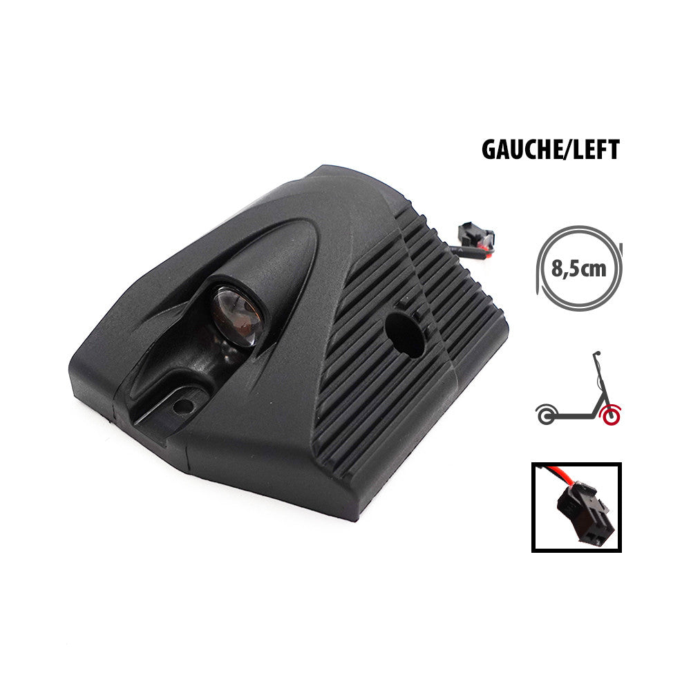 Cache plastique et Led Deck avant gauche Kukirin G2 Master
