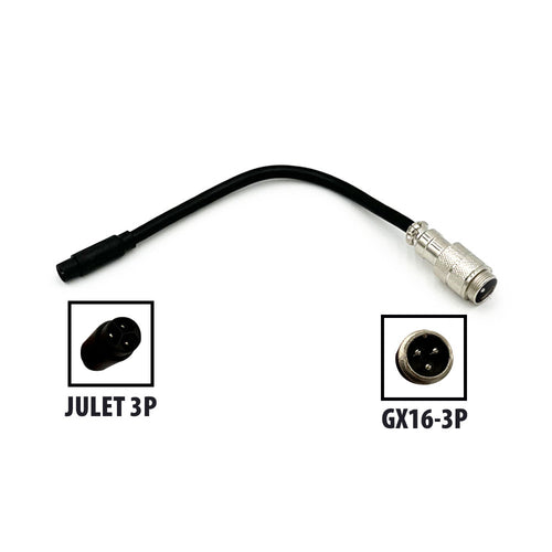 Adaptateur GX16-3P vers Julet 3P